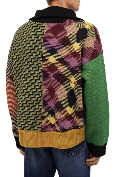 Шерстяной кардиган palm angels x missoni PALM ANGELS, арт. PMHB009F21KNI0018460, фото 4