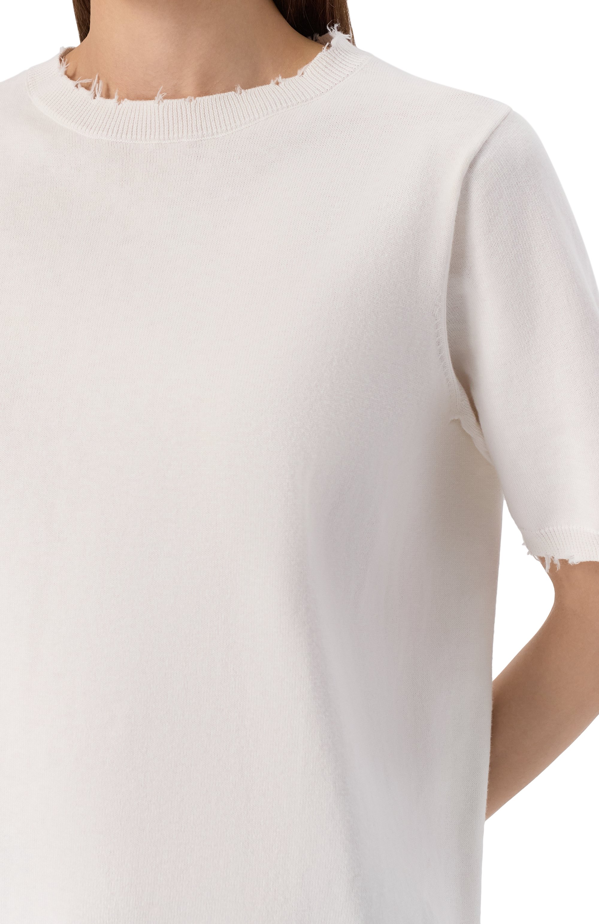 Пуловер из хлопка и кашемира ADDICTED, арт. MK2404C, фото 5