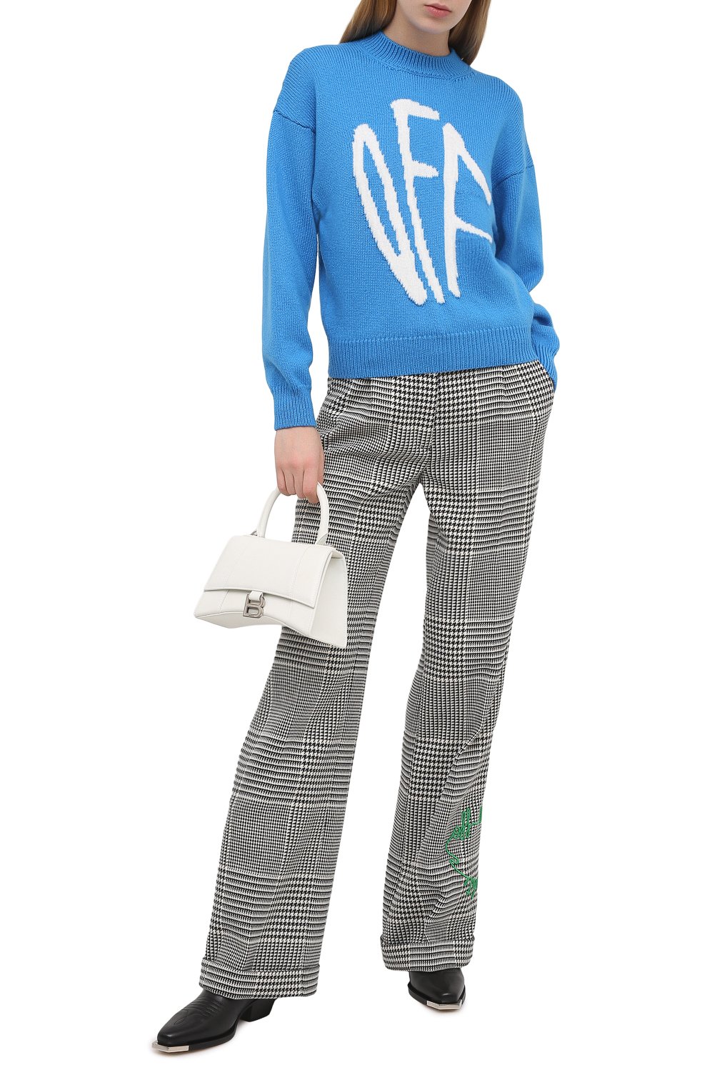 Шерстяной свитер OFF-WHITE, арт. 0WHE017F20KNI0014501, фото 2