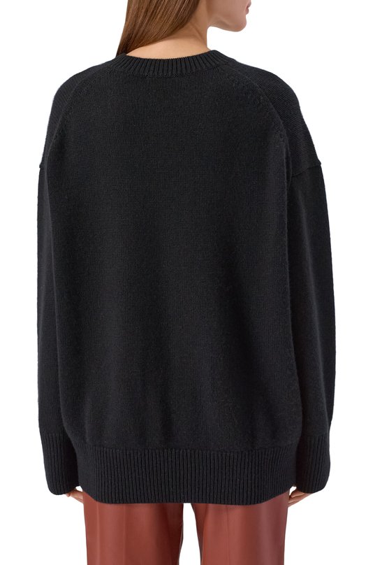 Свитер из кашемира и шерсти 12 STOREEZ 127581 Чёрный  127581 Фото 4