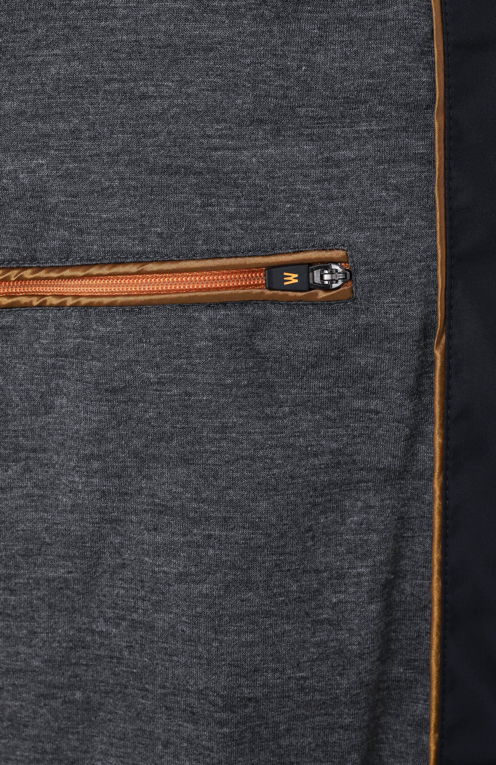 Комбинированный бомбер kant-kmu MOORER темно-синего цвета по цене 250500 руб., арт. KANT-KMU, фото 7 Комбинированный бомбер kant-kmu MOORER, арт. KANT-KMU, фото 7