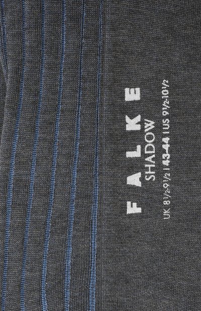 Хлопковые носки shadow FALKE серого цвета по цене 2890 руб., арт. 14648., фото 2 Хлопковые носки shadow FALKE, арт. 14648., фото 2