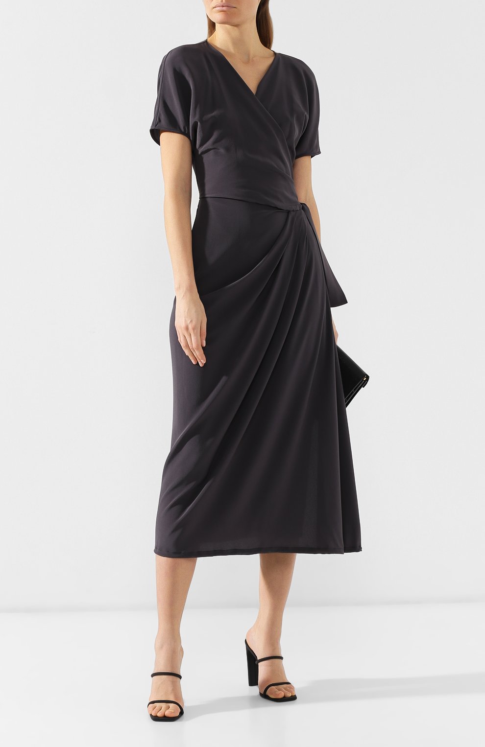 Шелковое платье RICK OWENS, арт. RP19S6566/SCR, фото 2