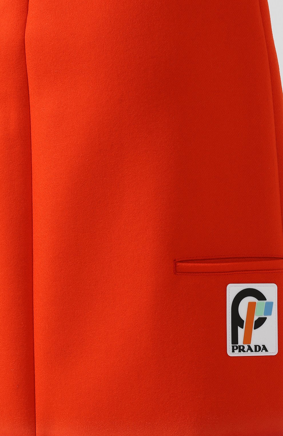Однотонное мини-платье на тонких бретельках PRADA, арт. P36Y2-1SDP-F0NFQ, фото 5