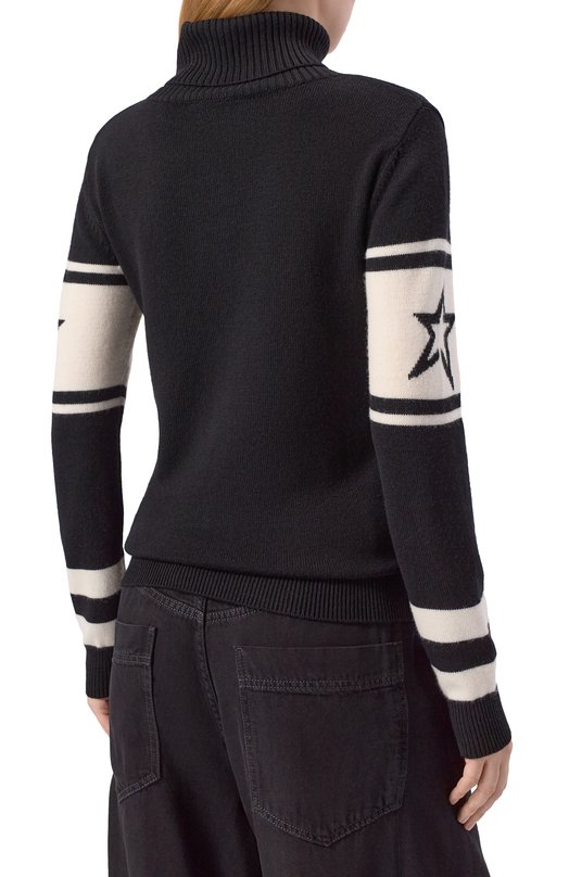 Шерстяной свитер Perfect Moment W3000075/1703 Чёрно-белый  W3000075/1703 Фото 4