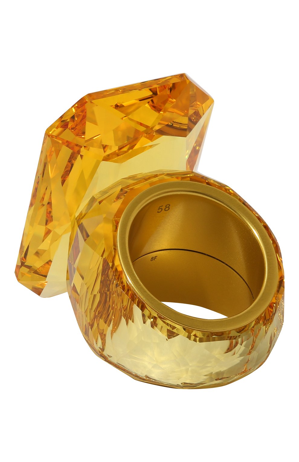 Кольцо lucent SWAROVSKI желтого цвета по цене 42750 руб., арт. 5607358, фото 3 Кольцо lucent SWAROVSKI, арт. 5607358, фото 3