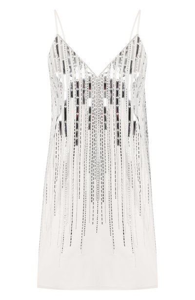 Женское шелковое платье BALMAIN, арт. TF06286/P040