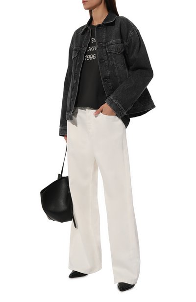 Хлопковая футболка ACNE STUDIOS, арт. FN-UX-TSHI000013, фото 2