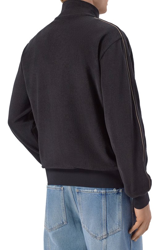 Хлопковая толстовка Dolce & Gabbana G9CCDZ/HU7XG Чёрный  G9CCDZ/HU7XG Фото 4