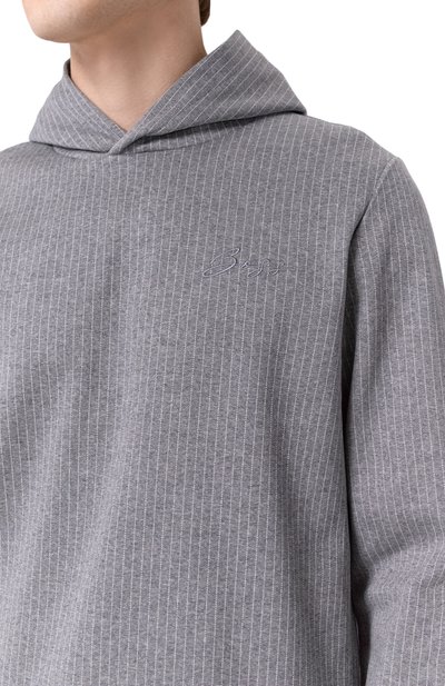 Хлопковое худи BOSS, арт. 50531324, фото 5