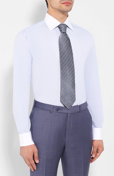 Хлопковая сорочка BRIONI, арт. RCLU2H/07072, фото 4