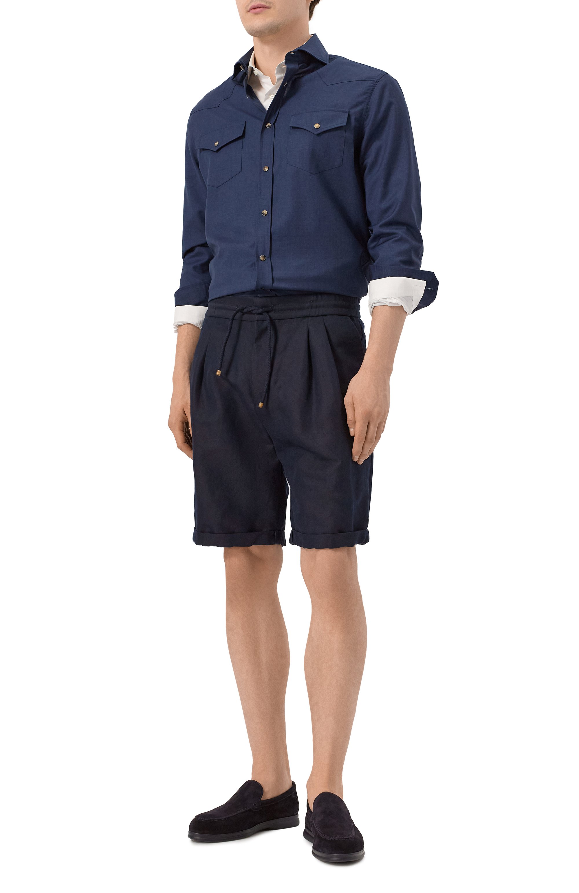 Замшевые лоферы DOUCAL'S, арт. DU3267ARTHUY009B, фото 2