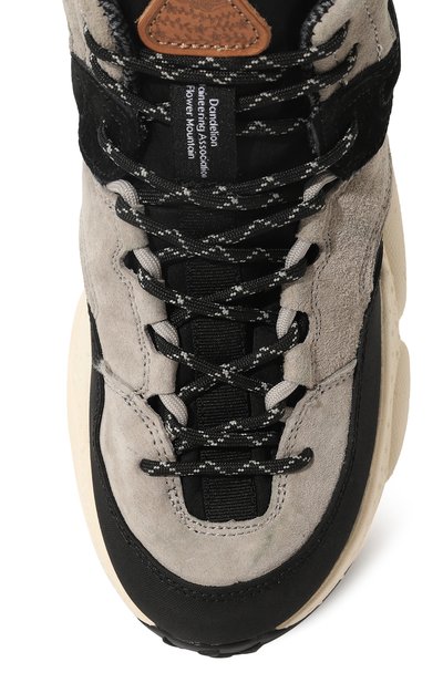 Утепленные кроссовки FLOWER MOUNTAIN серого цвета по цене 17050 руб., арт. 2017903/01/33-38, фото 4 Утепленные кроссовки FLOWER MOUNTAIN, арт. 2017903/01/33-38, фото 4