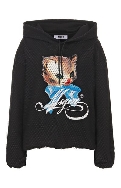 Женский хлопковое худи MSGM, арт. 3941MDM74/257799