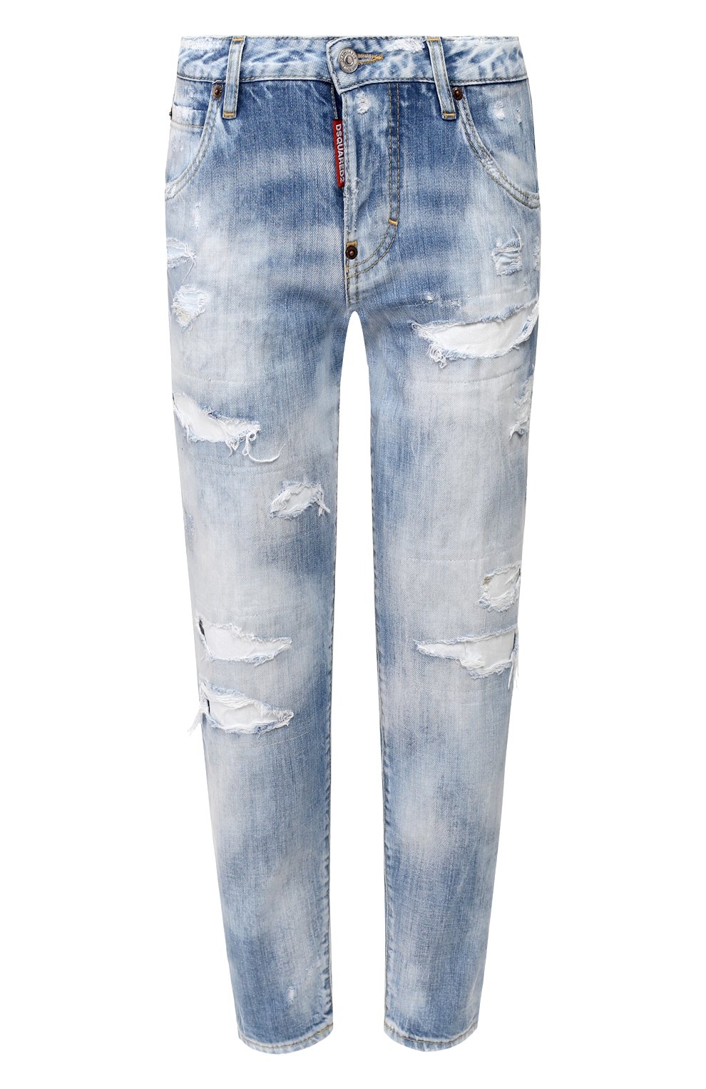 Джинсы DSQUARED2 синего цвета по цене 62300 руб., арт. S72LB0265/S30309, фото 1 Джинсы DSQUARED2, арт. S72LB0265/S30309, фото 1