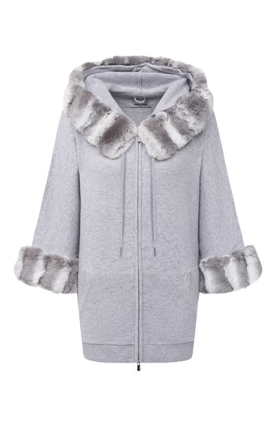 Кардиган с меховой отделкой MAX AND MOI, арт. H20GICAR, фото 1