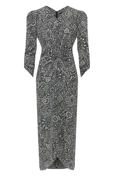 Женское шелковое платье ISABEL MARANT, арт. R01282-20P021I/ALBI