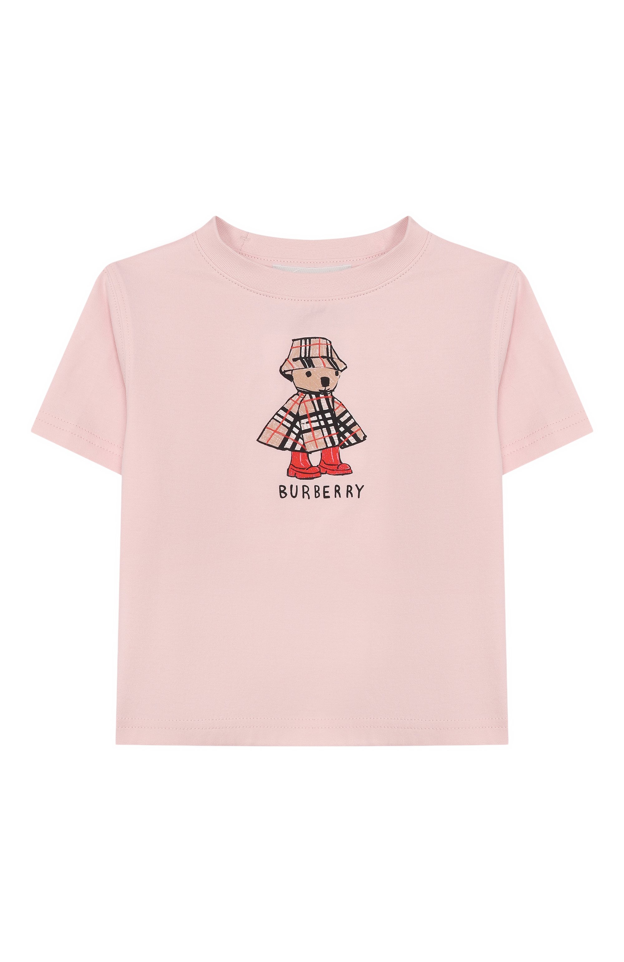 Хлопковая футболка BURBERRY, арт. 8121207, фото 1