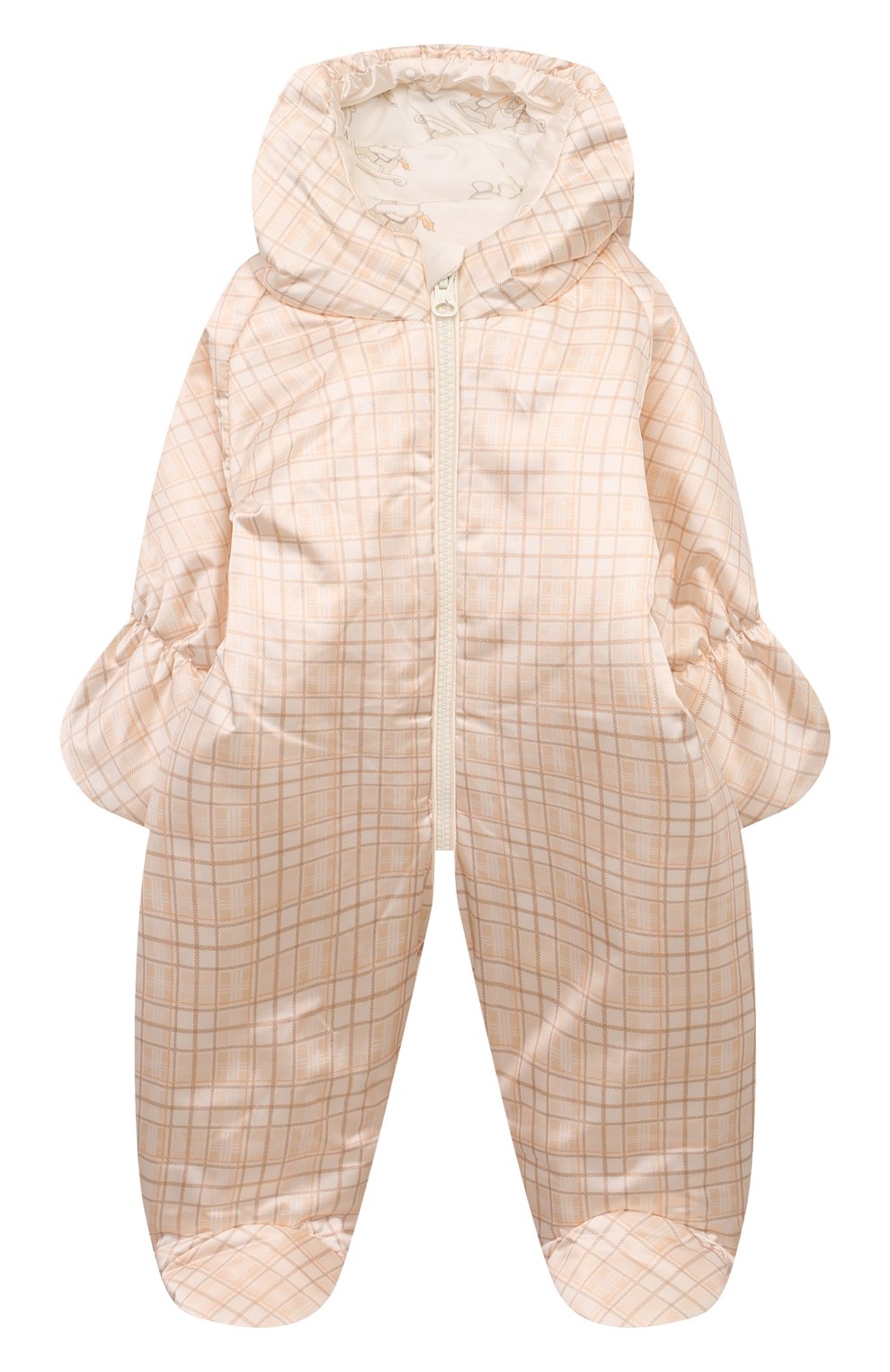 Пуховый комплект на выписку CHEPE светло-бежевого цвета по цене 25600 руб., арт. 391177, фото 6 Пуховый комплект на выписку CHEPE, арт. 391177, фото 6