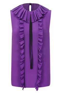 Шелковый топ MIU MIU, арт. MT1515-102-F0030, фото 1