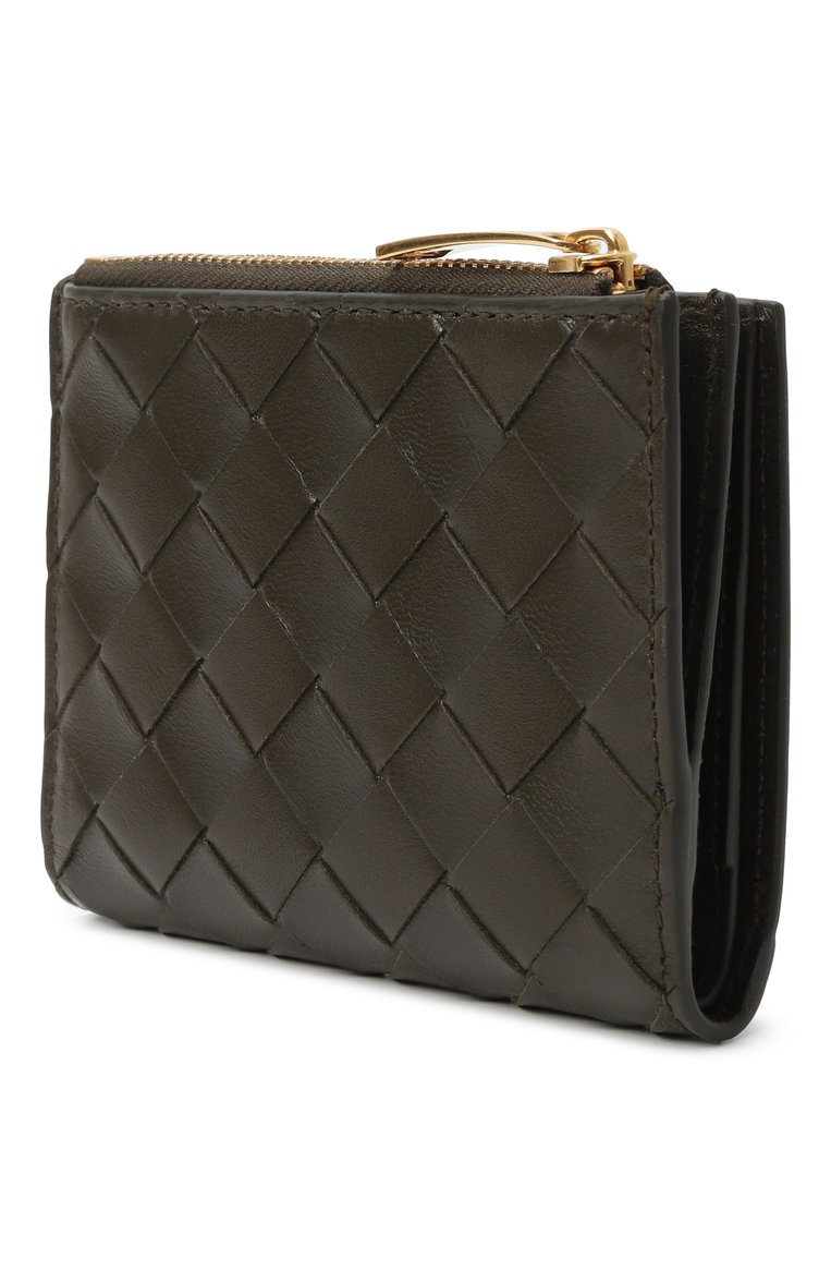 Женские кожаное портмоне BOTTEGA VENETA коричневого цвета, арт. 789077/V 4QR2 | Фото 2 (Материал: Натуральная кожа; Нос: Не проставлено)