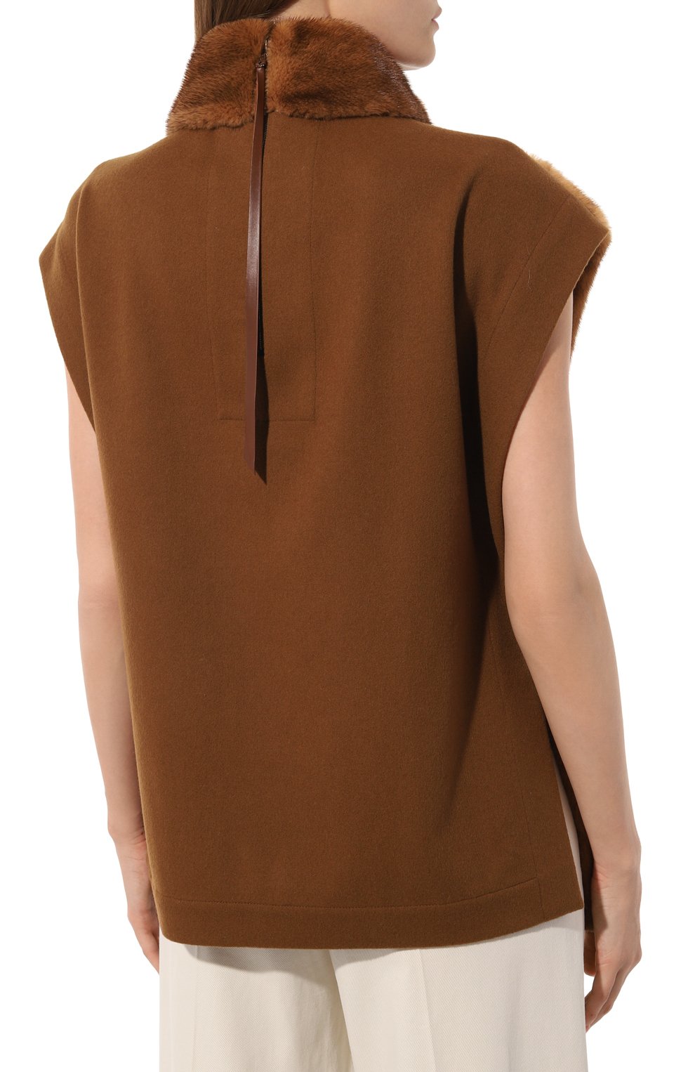 Кашемировый жилет из норки COLOR TEMPERATURE, арт. Н,Ш-10/578, фото 4