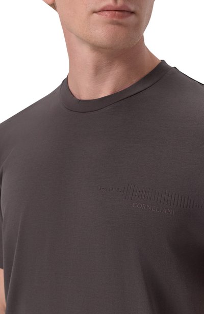 Хлопковая футболка CORNELIANI, арт. 28G573/2A25004, фото 5