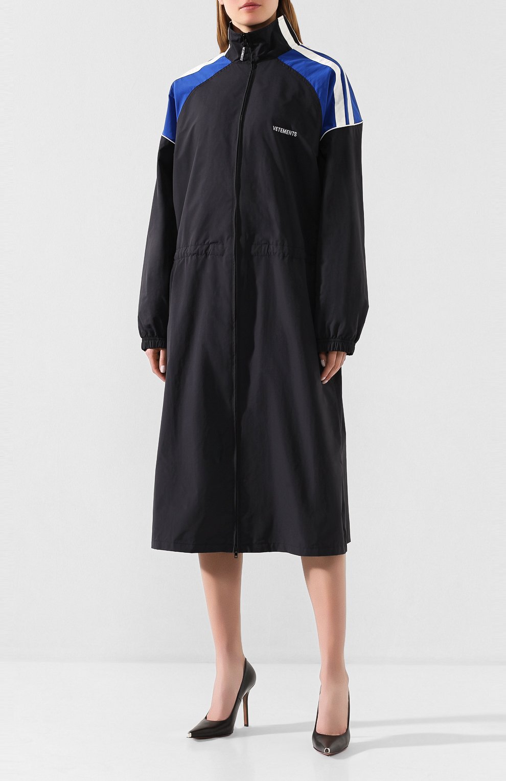 Плащ VETEMENTS, арт. SS20DR261 1306/W/BLUE/BLACK, фото 3