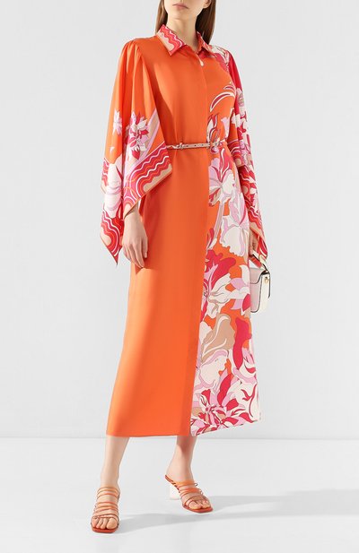 Шелковое платье EMILIO PUCCI, арт. 0ERH85/0E880, фото 2