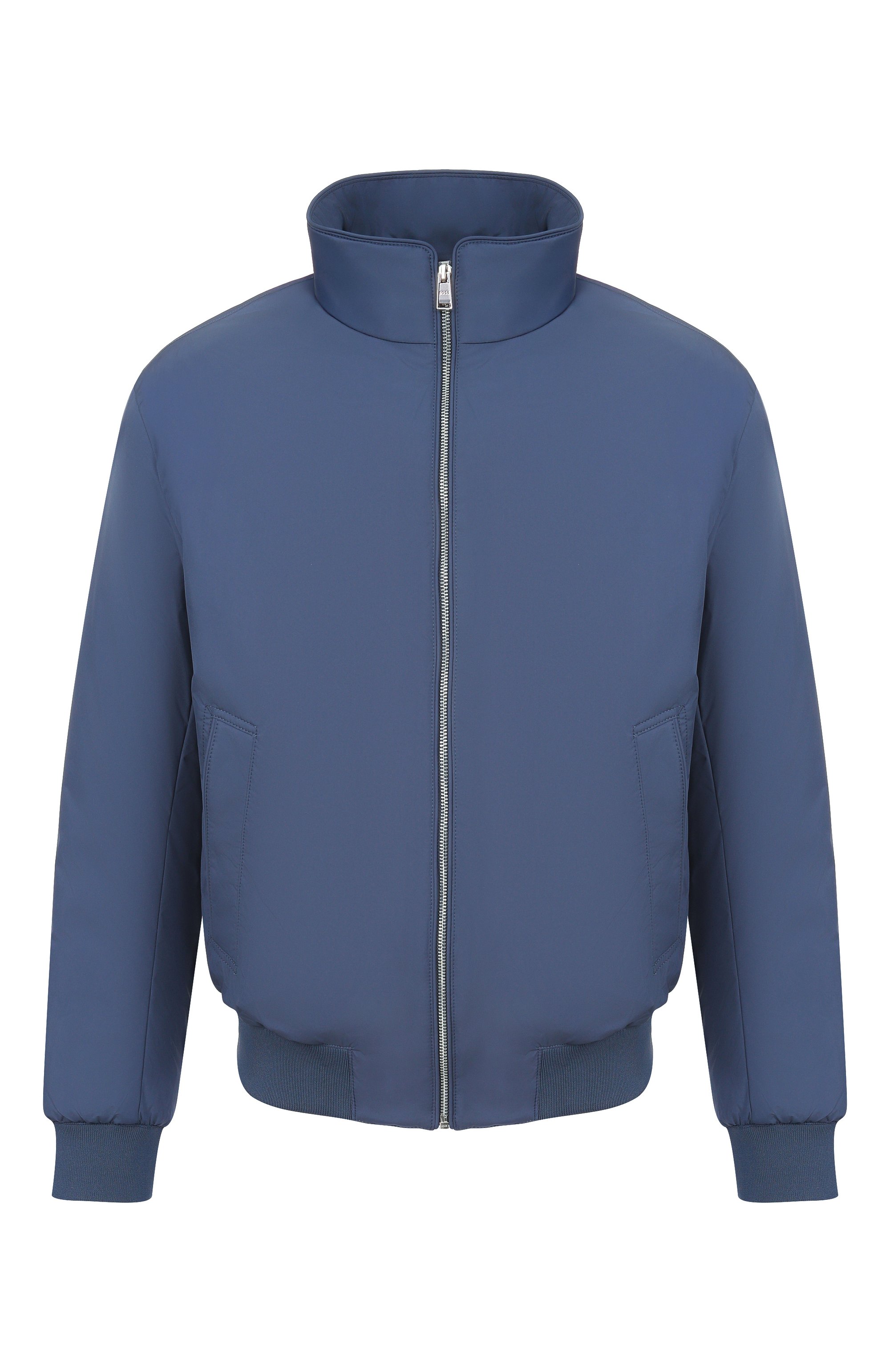 Утепленный бомбер BOSS синего цвета по цене 52950 руб., арт. 50553625, фото 1 Утепленный бомбер BOSS, арт. 50553625, фото 1