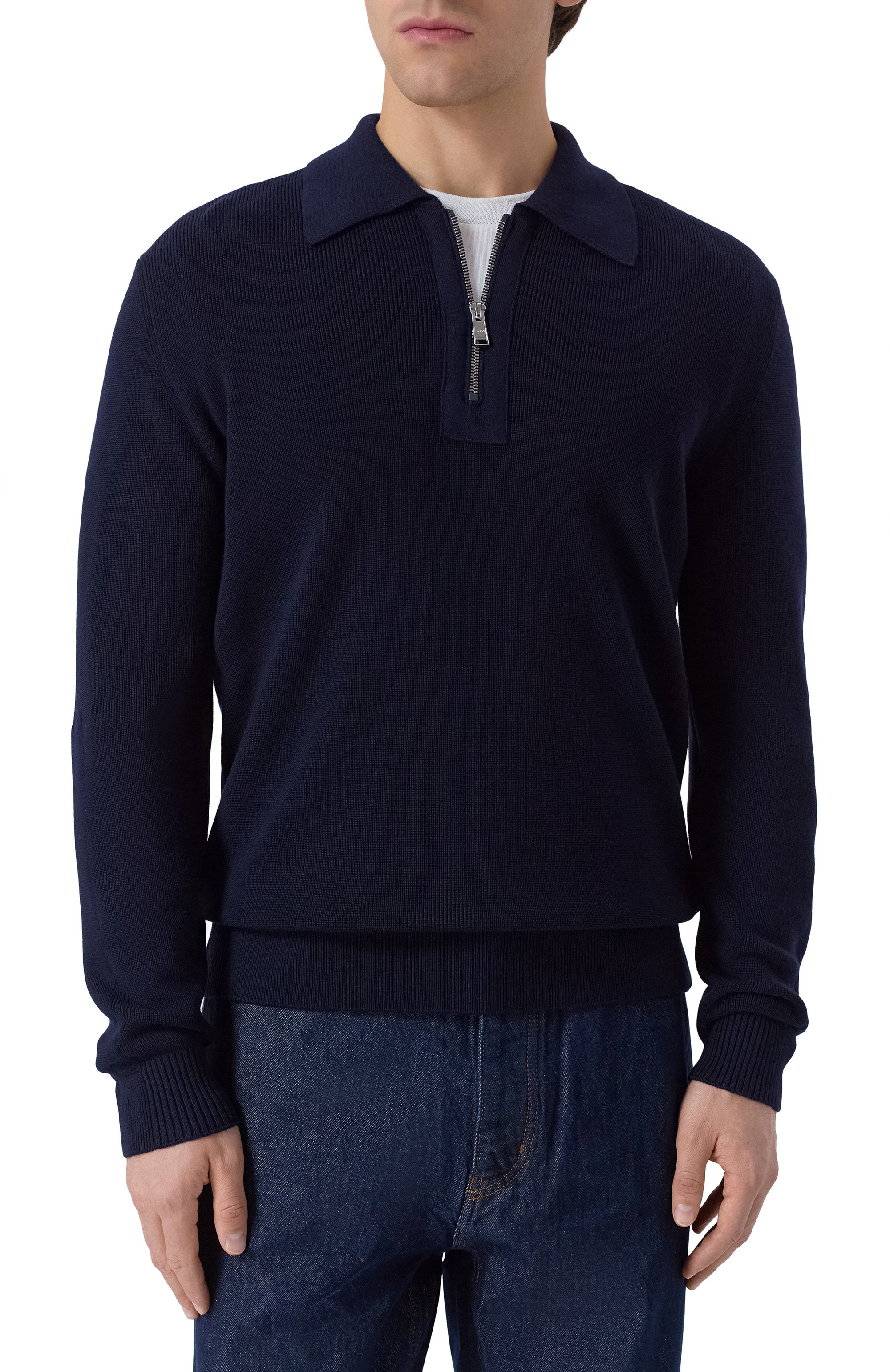 Шерстяное поло BOSS, арт. 50555132, фото 3