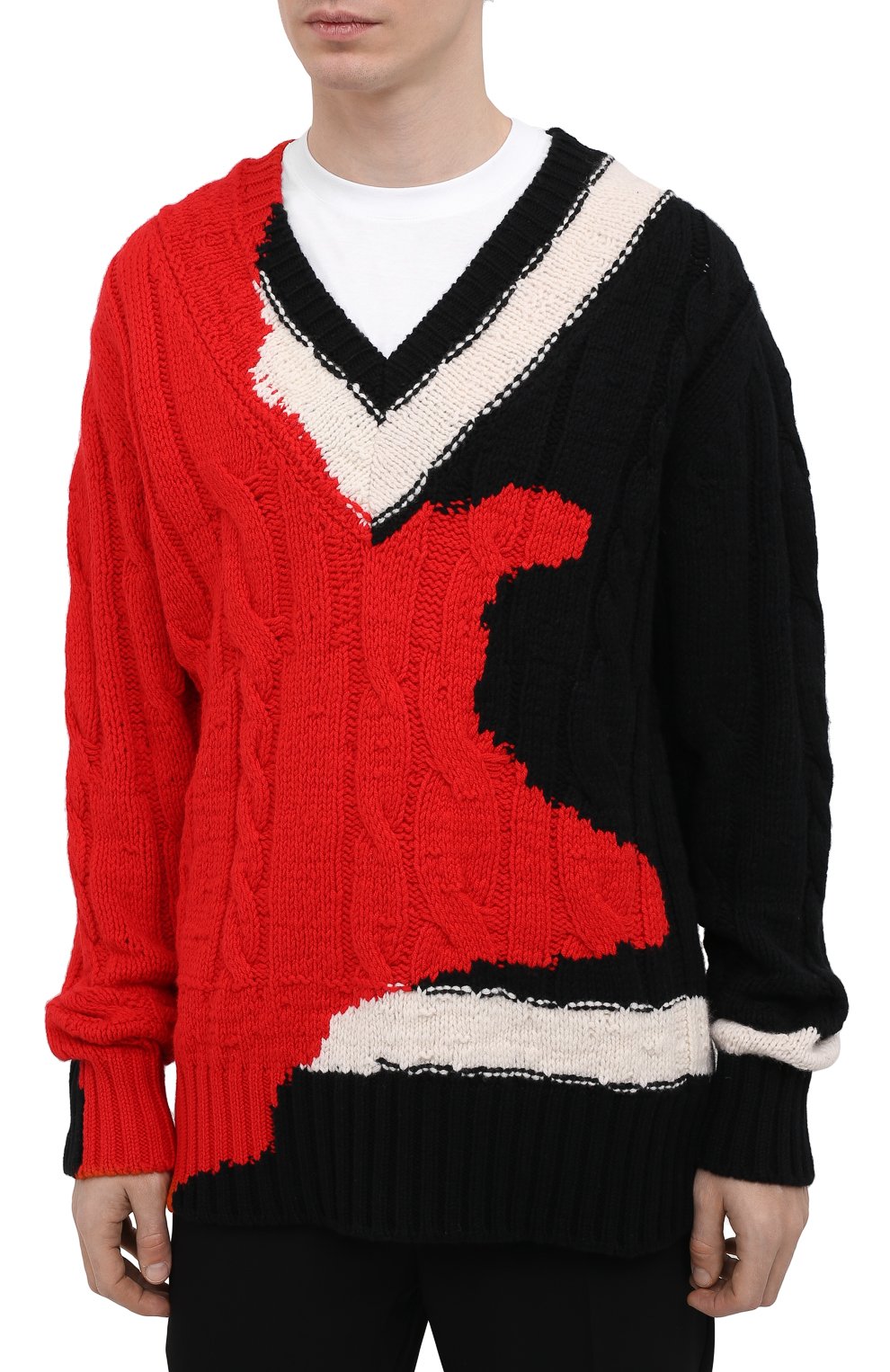 Шерстяной свитер ALEXANDER MCQUEEN, арт. 651177/Q1ATN, фото 3