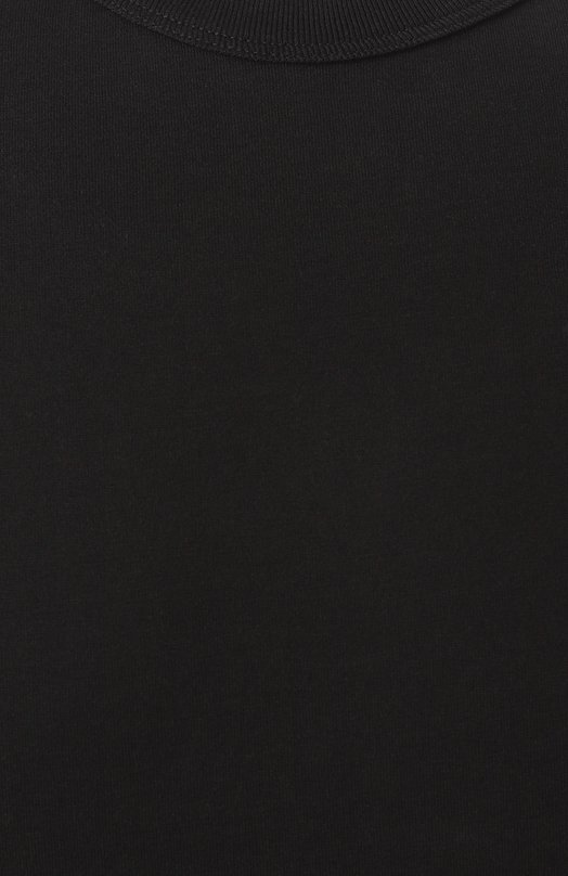 Хлопковая футболка Dolce & Gabbana G8JX7T/FU7EQ Чёрный  G8JX7T/FU7EQ Фото 6