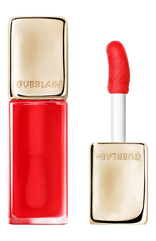 фото Масло-тинт для губ kisskiss bee glow, оттенок 775 красный мак (9,5ml) guerlain