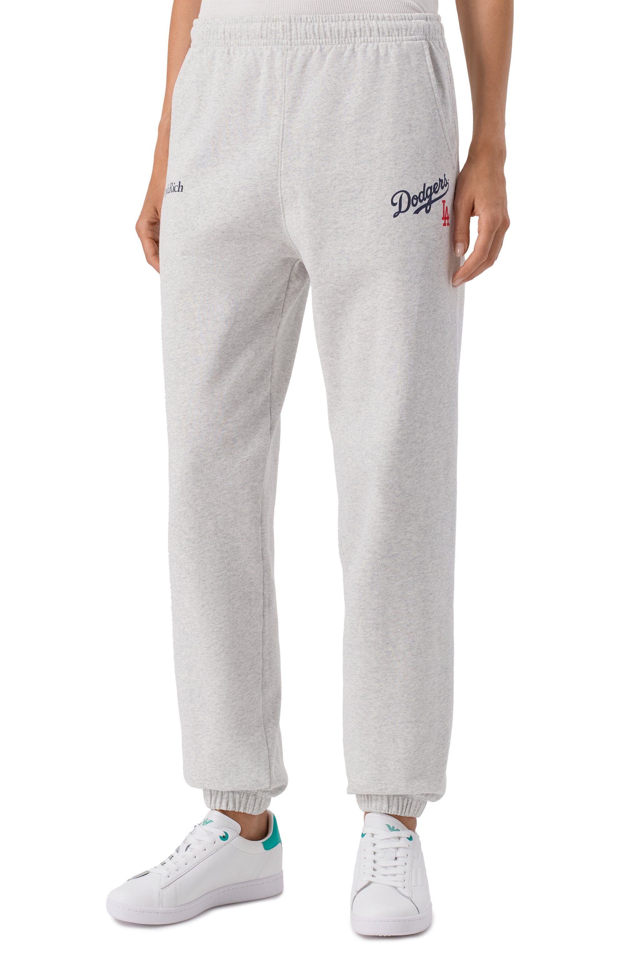Хлопковые джоггеры sporty & rich x la dodgers SPORTY AND RICH, арт. PA036627666GY03, фото 3