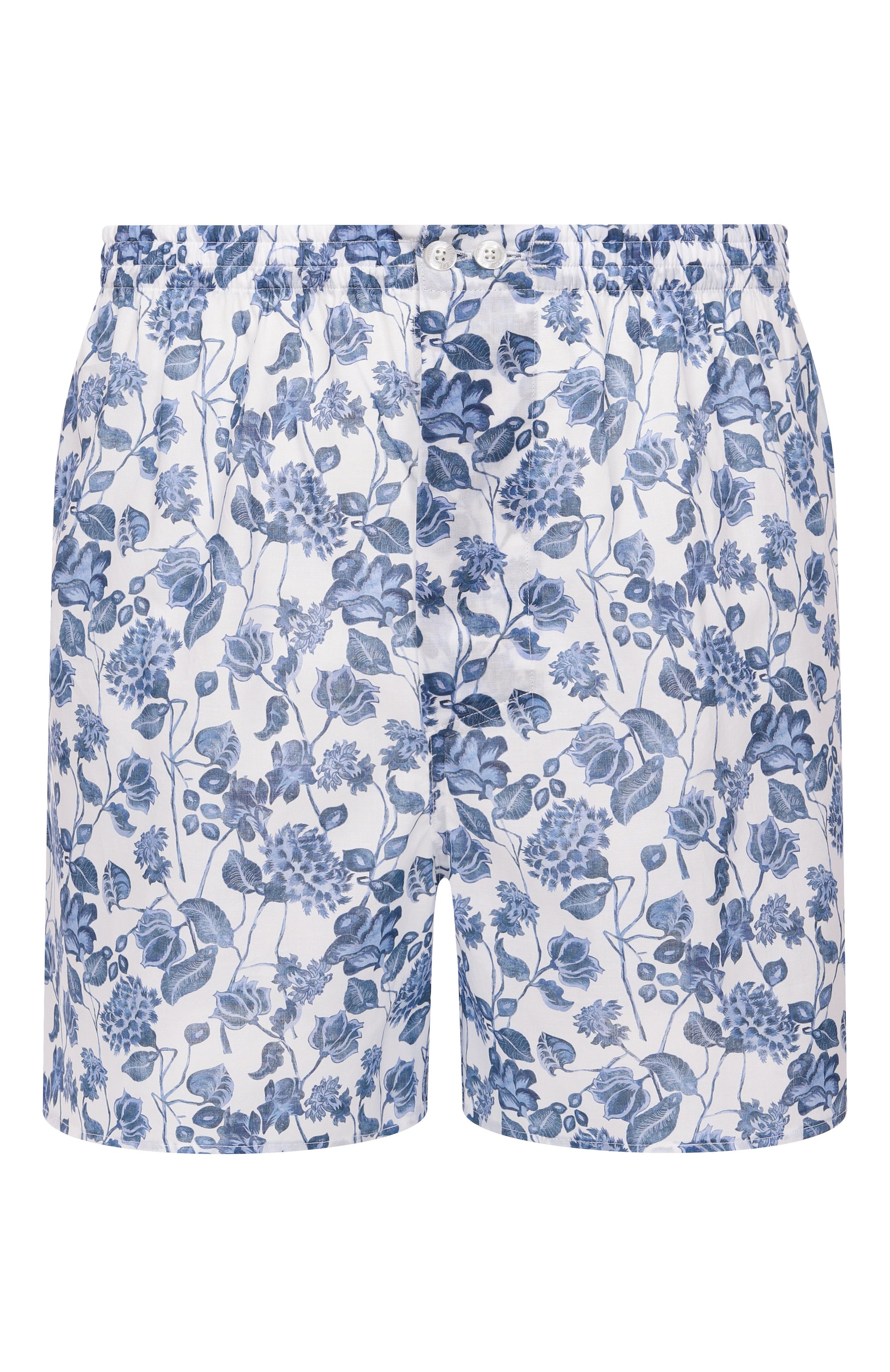 Хлопковые боксеры ZIMMERLI синего цвета по цене 14100 руб., арт. 75101, фото 1 Хлопковые боксеры ZIMMERLI, арт. 75101, фото 1