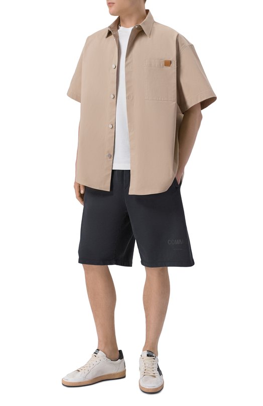 Хлопковые шорты Comme des Fuckdown CFABM01922 Серый  CFABM01922 Фото 2