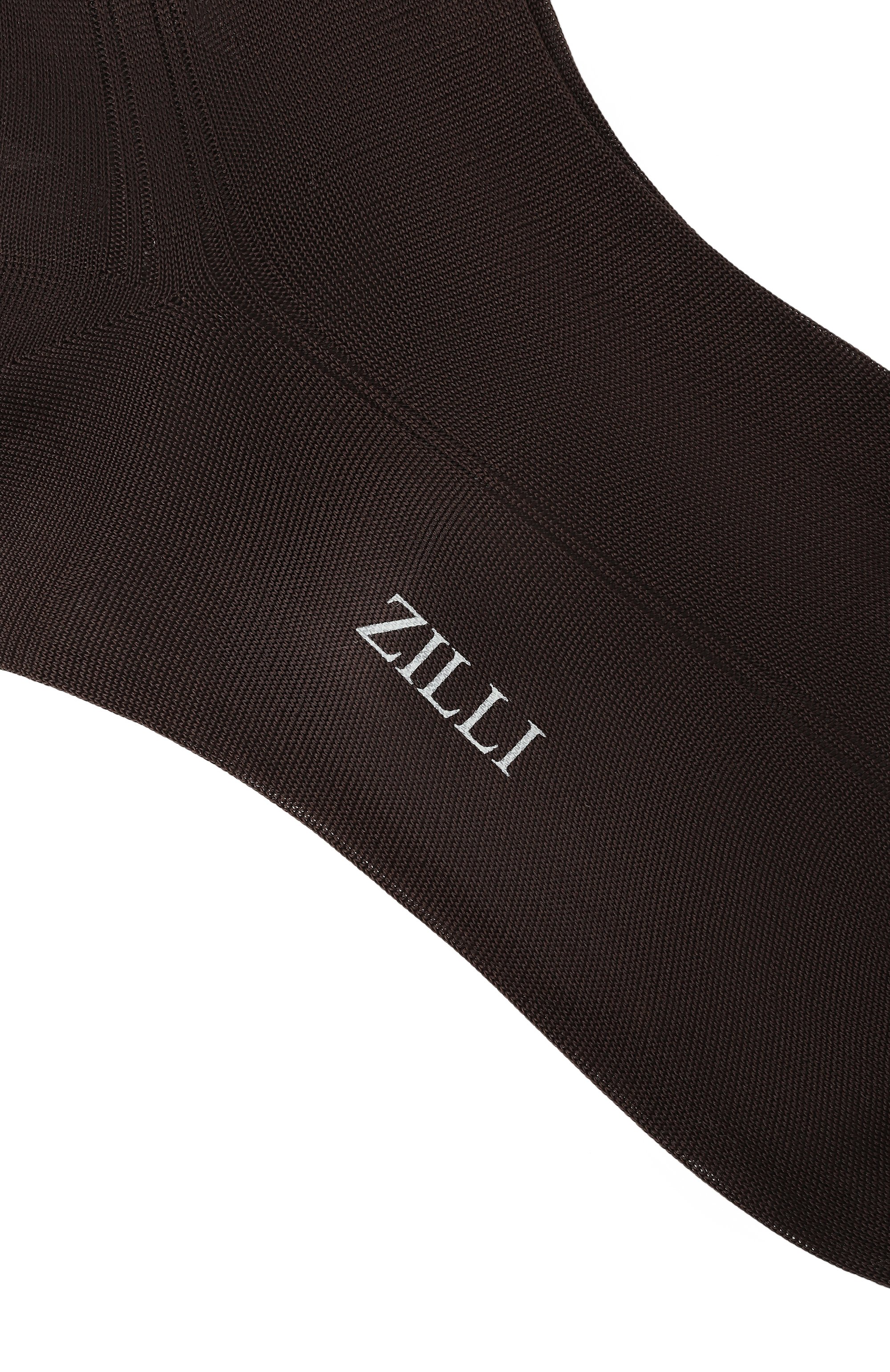 Шелковые носки ZILLI, арт. S0CKS0M0600VZL000, фото 2