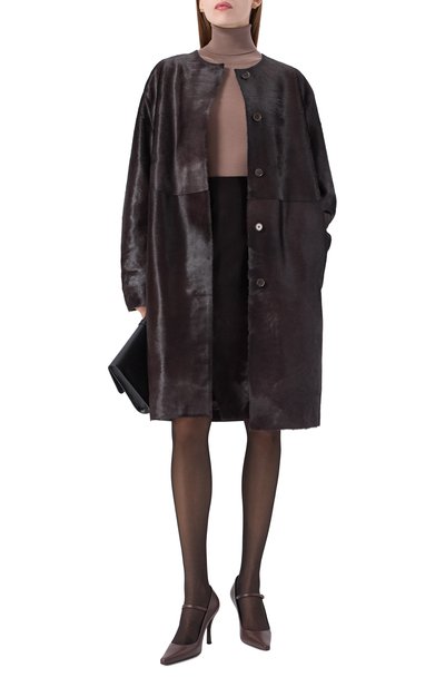 Кожаное пальто LOULOU DE SAISON, арт. MILLER, фото 2