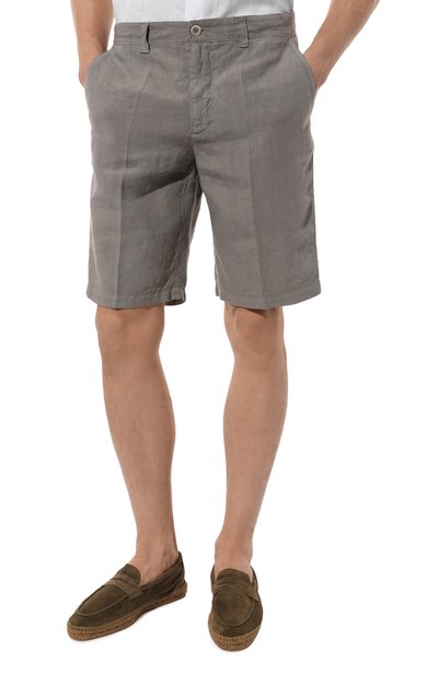 Льняные шорты 120% LINO, арт. 32ALIM2137/0253/000, фото 3