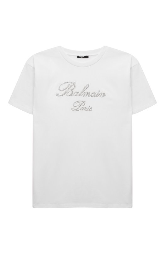 Хлопковая футболка Balmain