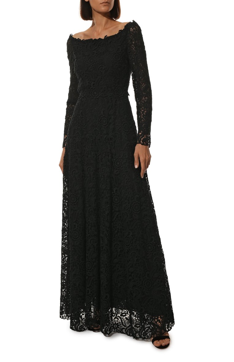 Кружевное платье VALENTINO, арт. MB3VD4Y6/31L, фото 2
