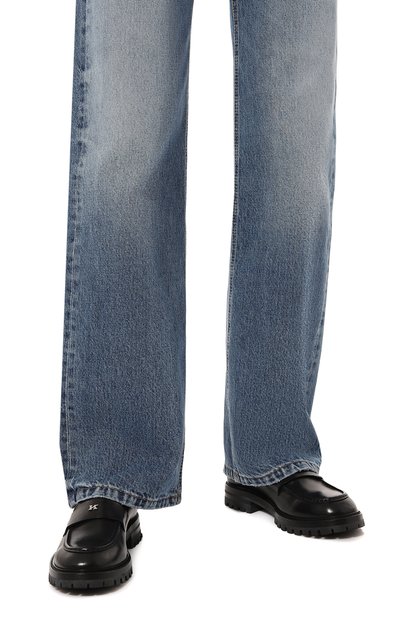 Кожаные лоферы KITON, арт. D58801N0102604, фото 3