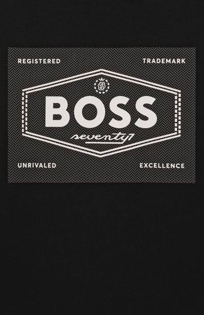 Хлопковый лонгслив BOSS, арт. J51221/6A-12A, фото 3
