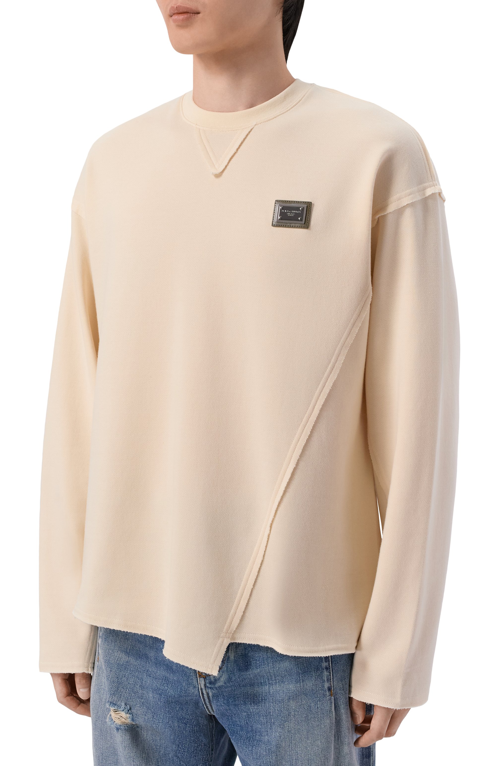 Хл опковый лонгслив DOLCE & GABBANA, арт. G8TF9T/HU7WY, фото 3