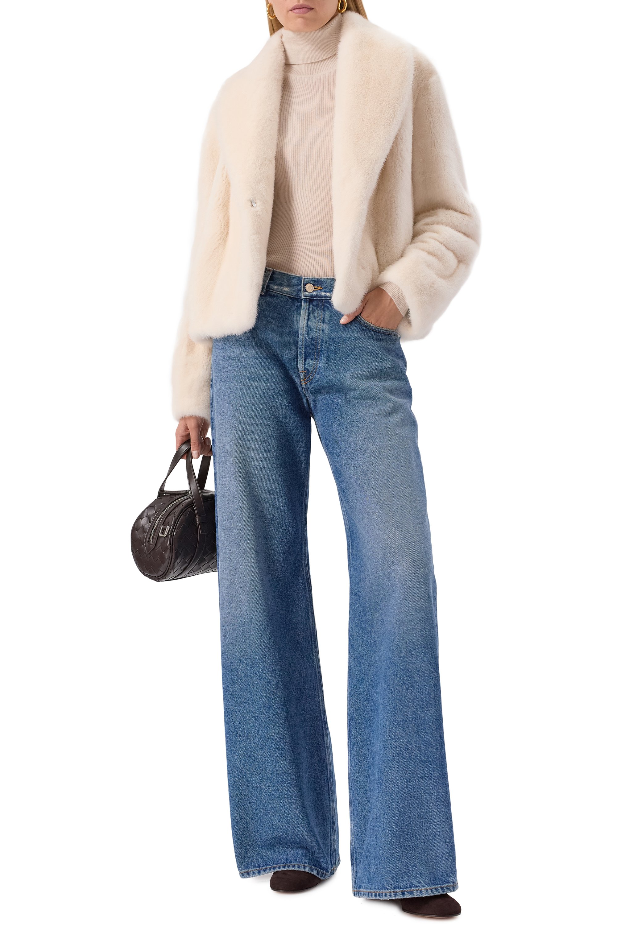 Шуба из норки YVES SALOMON, арт. 25WYV30762VMLX/A1026, фото 2