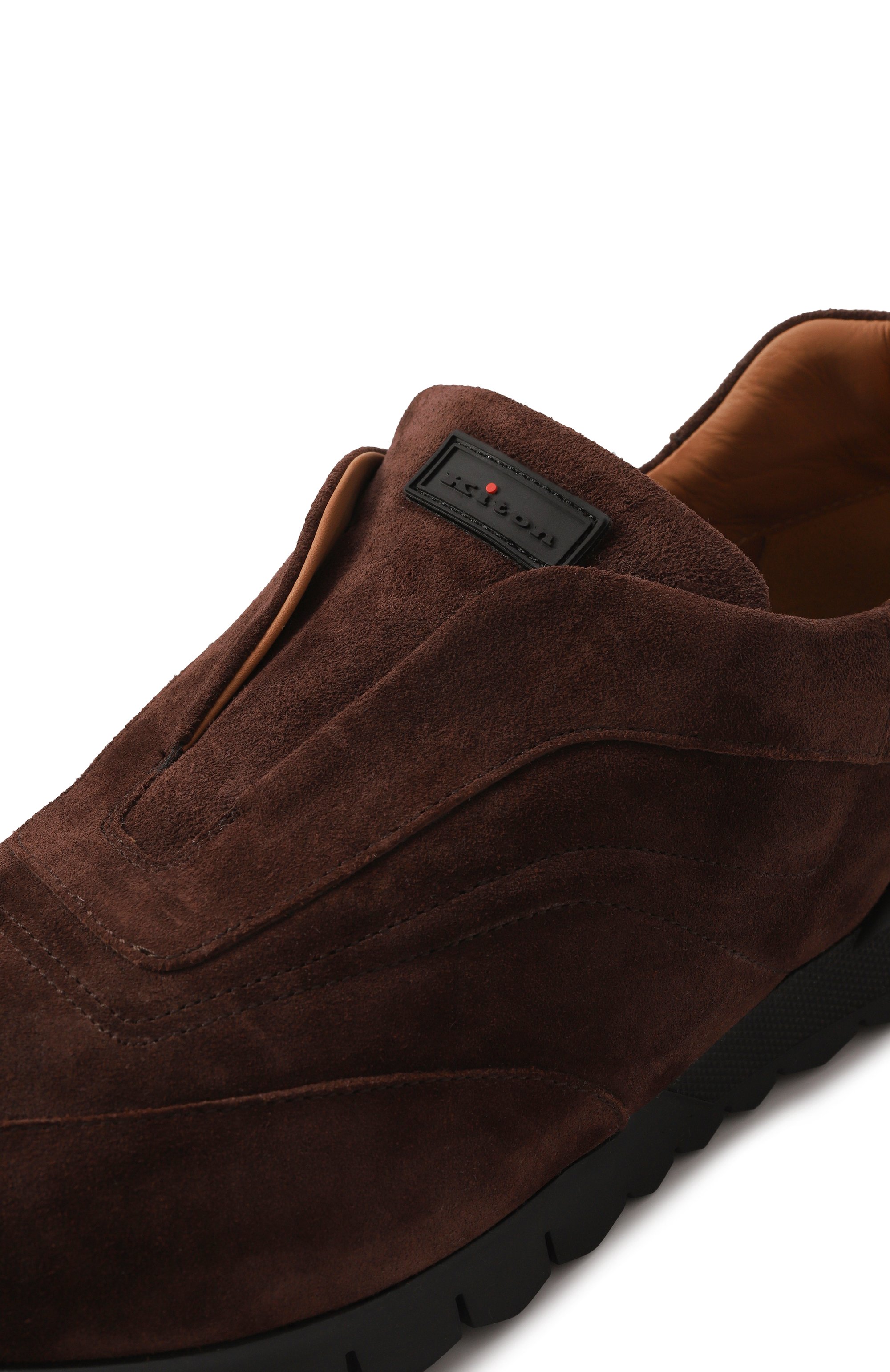 Замшевые кроссовки KITON, арт. USSA107N0097703, фото 7