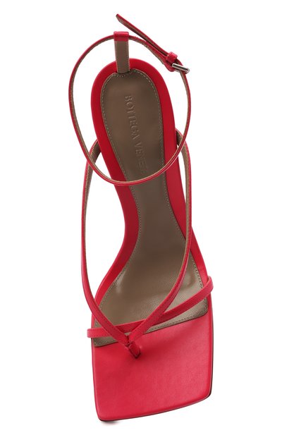 Кожаные босоножки the stretch BOTTEGA VENETA, арт. 608835/VBSF0, фото 5