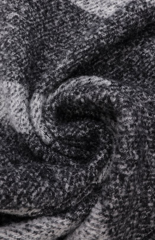 Шерстяной шарф TOTEME 261-WSC908-FB0630 Серый  261-WSC908-FB0630 Фото 3