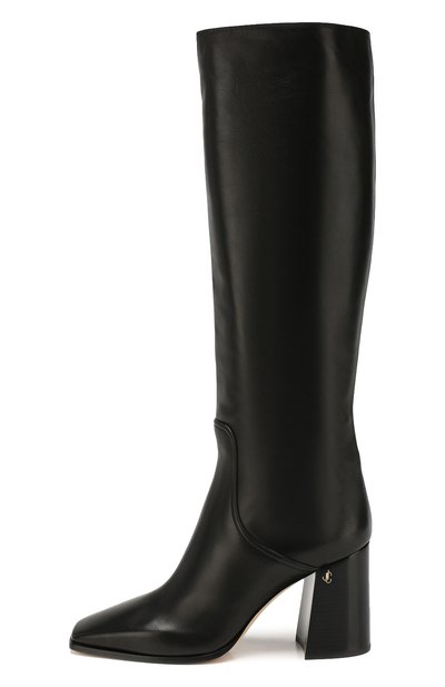 Кожаные сапоги brionne 85 JIMMY CHOO черного цвета по цене 117500 руб., арт. BRI0NNE 85/SLQ, фото 3 Кожаные сапоги brionne 85 JIMMY CHOO, арт. BRI0NNE 85/SLQ, фото 3